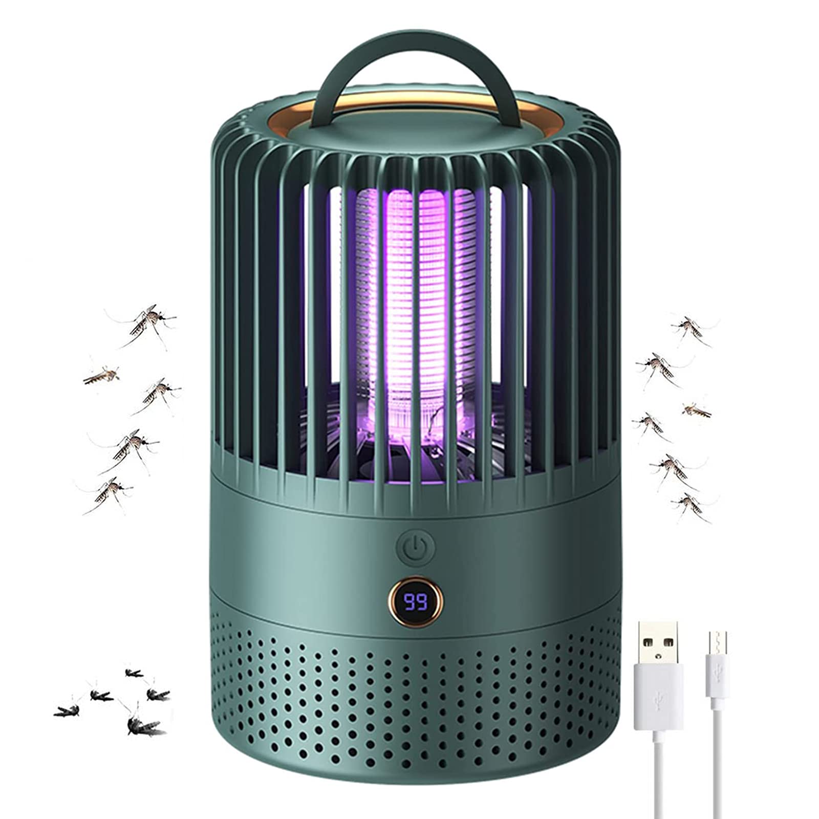 Buy WOERD Electric Bug Zapper for Indoor, Portable Electric Mosquito