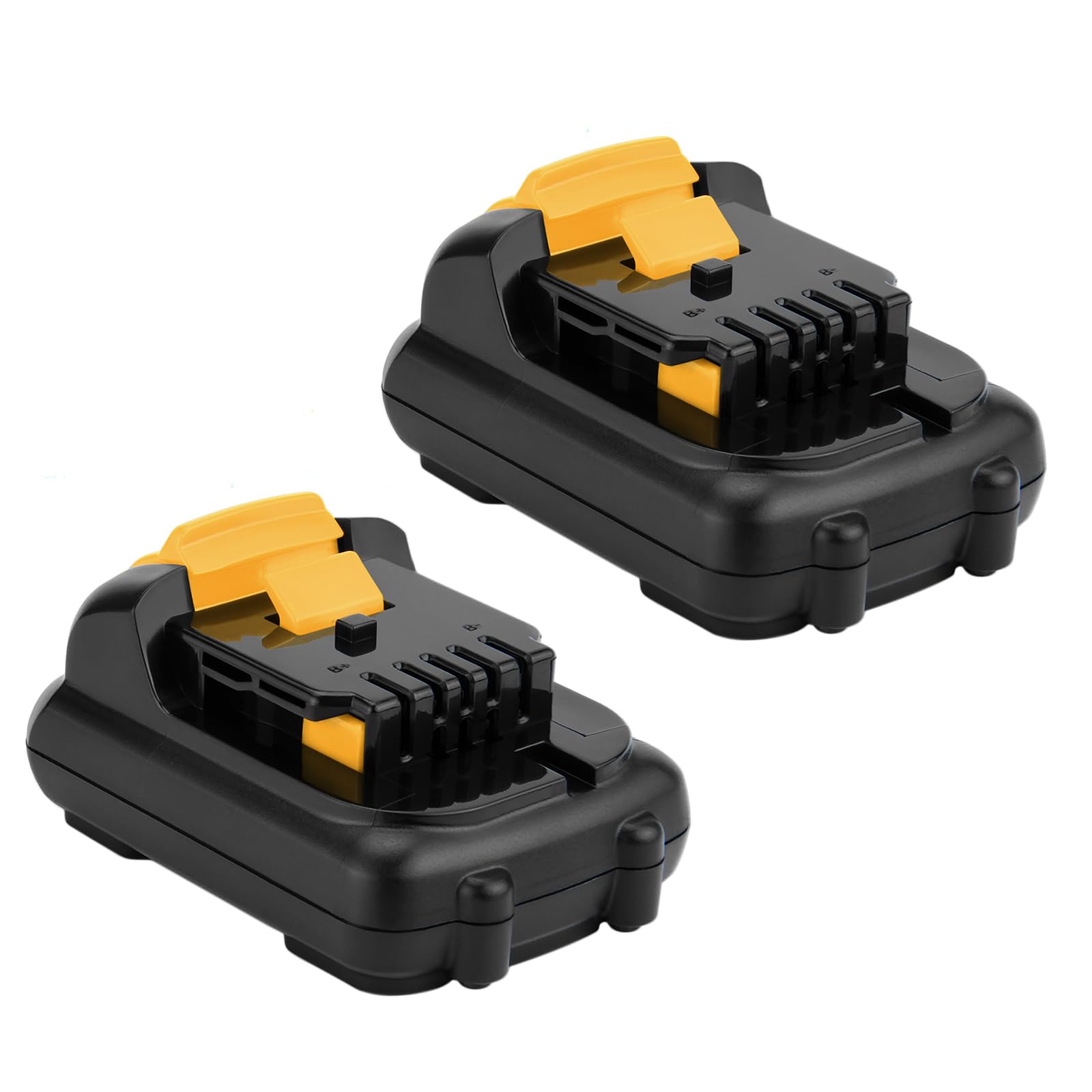2Pack 3000mAh 10.8V/12V Li-ion Battery for Dewalt DCB120 DCB127 DCB121