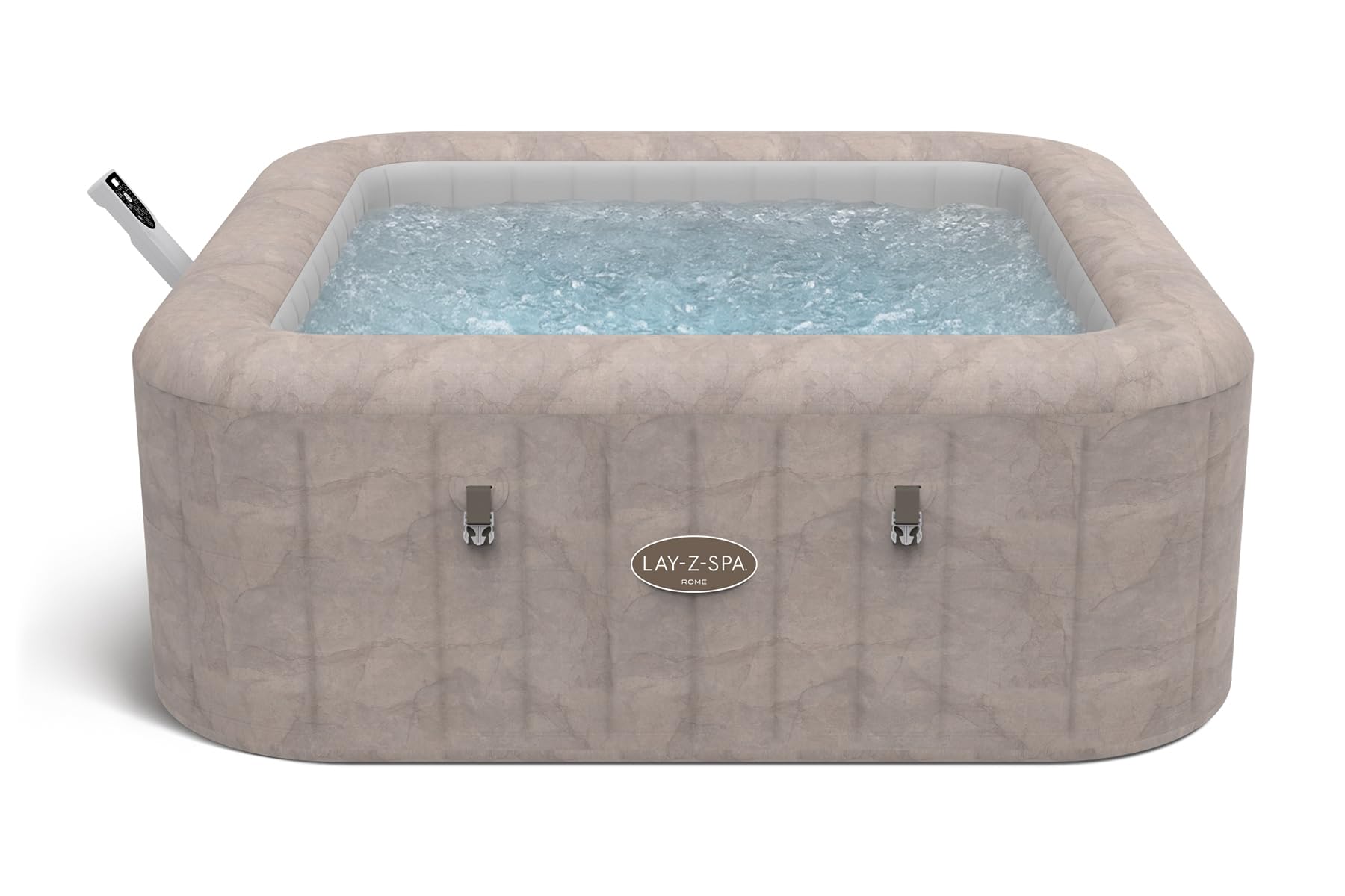 Lay-Z-Spa New York, 120 AirJet Massage System, 40% More Energy Efficient Hot Tub, Integrated EnergySense Liner, 6 Person — view 8