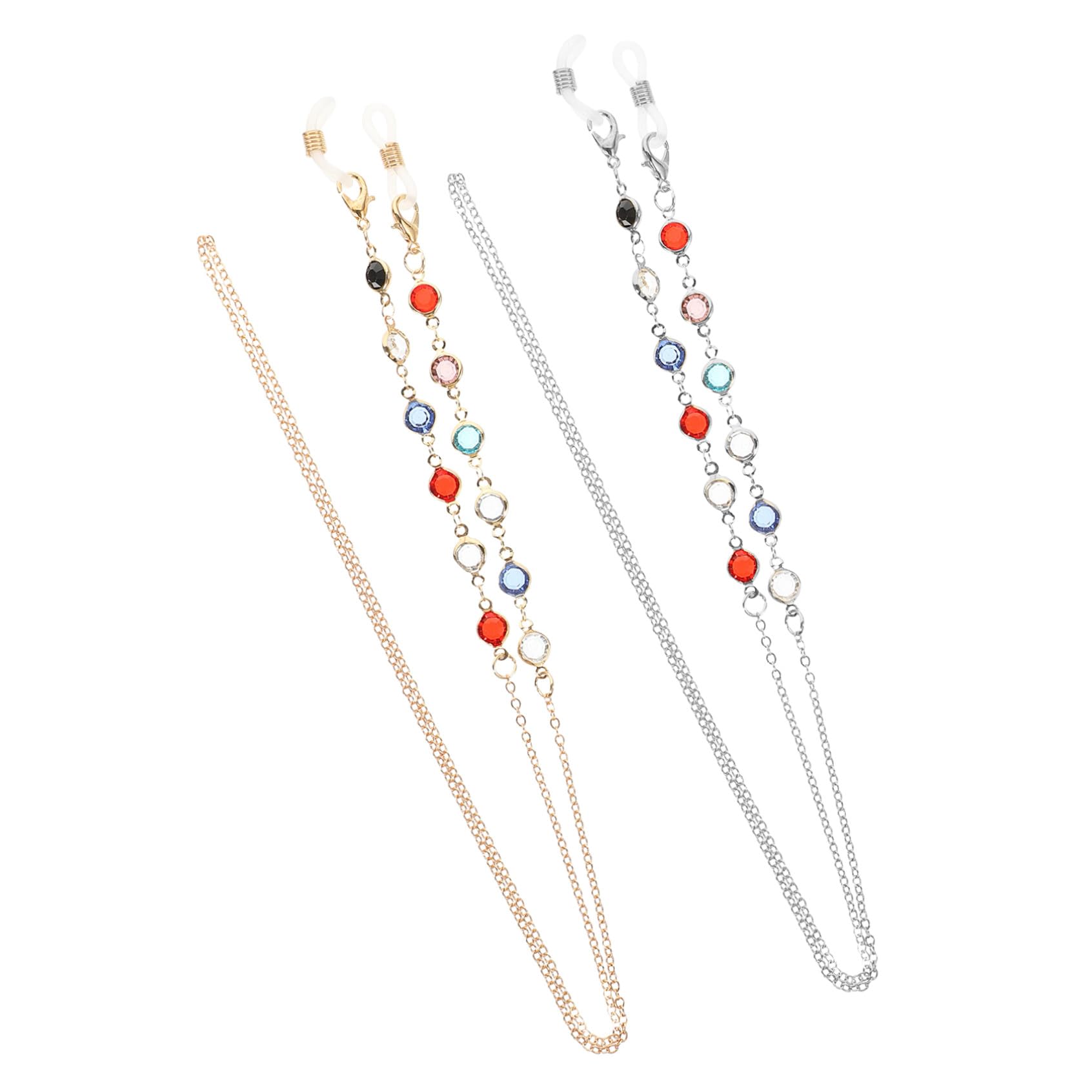 Beaupretty Gafas De Cuerda Cable Cadena De Anteojos Accesorios Moda Cordones De Anteojos Para Mujer Soportes Para Anteojos Alrededor Del Cuello Gel De Sílice