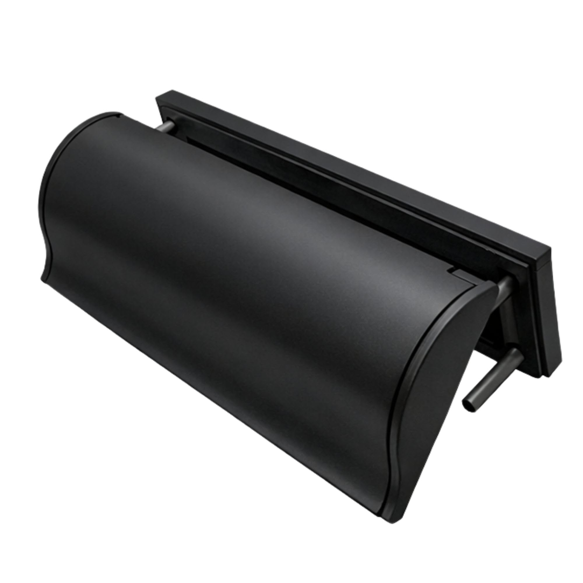 UAP Soterian Letterplate- PAS 24 Anti Key Fishing Letter Box for External Doors, Black