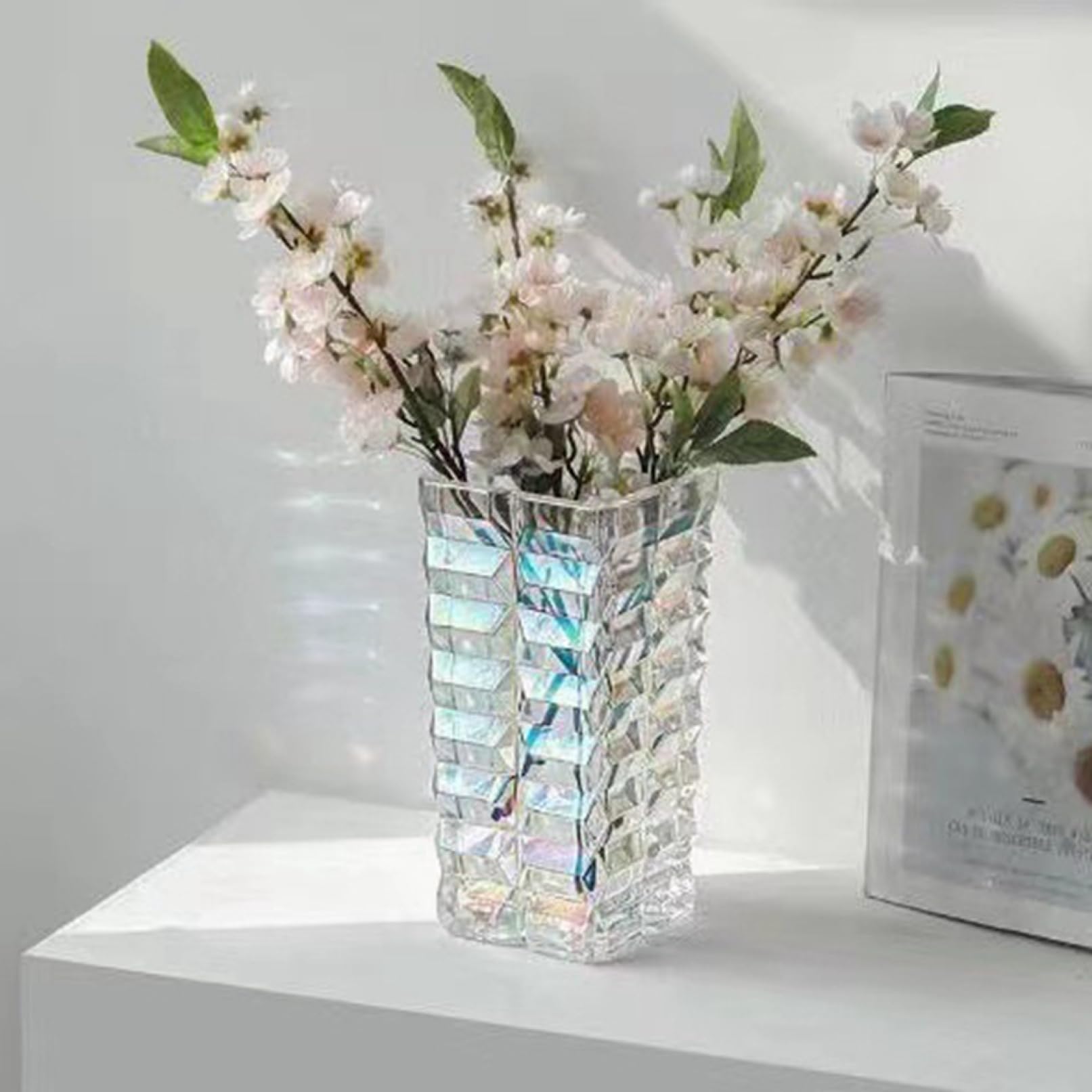 飾り物　ステンドグラス　花　花瓶 飾り物ステンドグラス花花瓶 【公式通販】