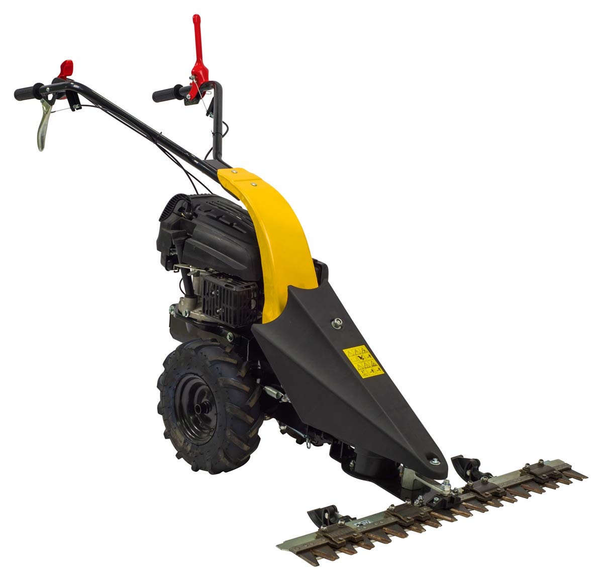 Texas Profi Benzin Balkenmäher CB8700 159ccm Wiesenmäher Hochgrasmäher Rasenmäher mit Antrieb Radantrieb | Schnittbreite 870 mm | 4-Takt Motor | 3,4 PS | für gewerbliche Nutzung geeignet