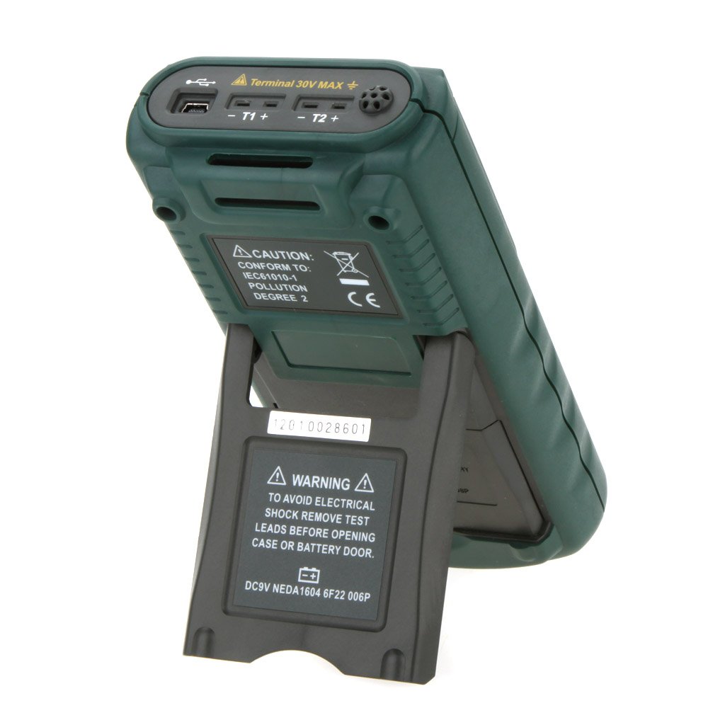 Amazon.com: Mastech MS6514 Dual Channel Digital Thermometer 