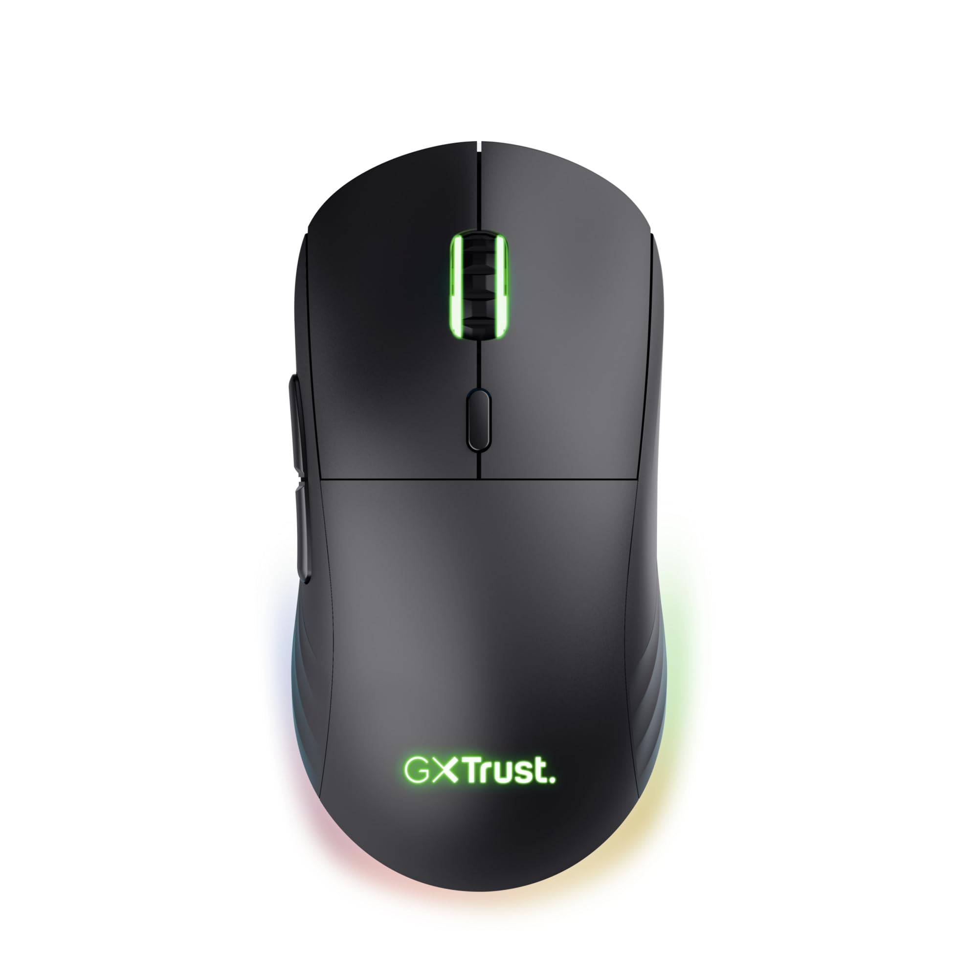 Trust Gaming GXT 927 Redex+ Mouse Gaming Wireless 25K DPI, 2.4GHz 94 Ore di Autonomia, Kailh Switches, 6 Pulsanti Programmabili, Mouse Wireless Ricaricabile RGB Laptop Computer – Nero