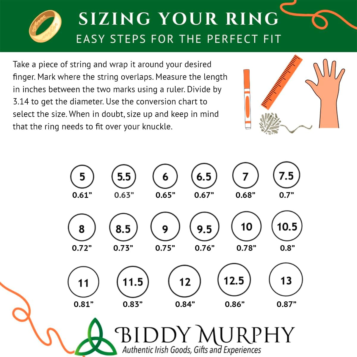 Biddy Murphy Made in Ireland Irish Claddagh Ring for Women 925 Sterling Silver with Braided Band, Traditional Friendship Ring, Love, Marriage, Engagement - Image 6