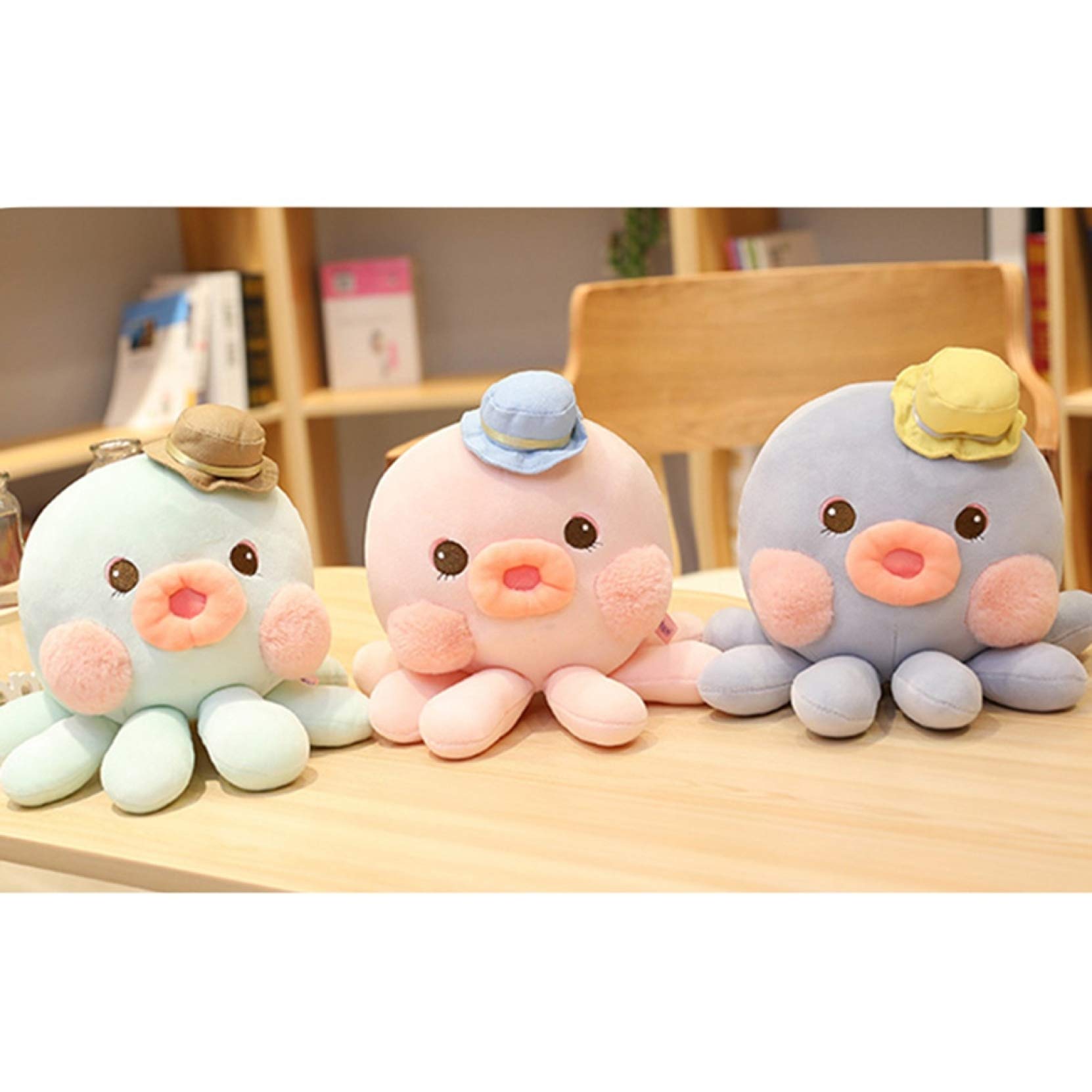  タコ ぬいぐるみ 約30cm グレー Bonpoint - 新品 ジェリーキャット オクトパス たこ ぬいぐるみ