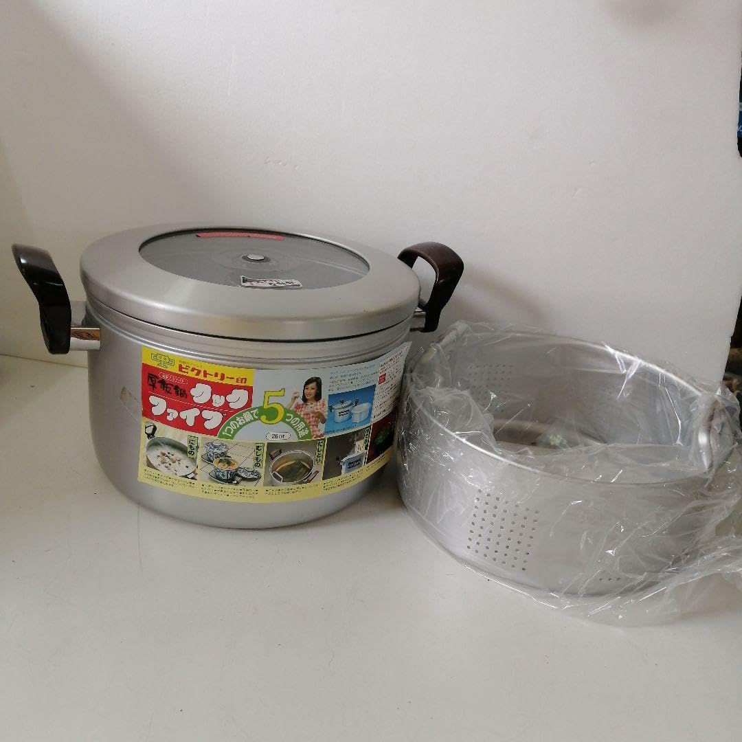レトロ　鍋 Amazon.co.jp: レトロ ビクトリー印 アルミ製 厚板鍋 クックファイブ