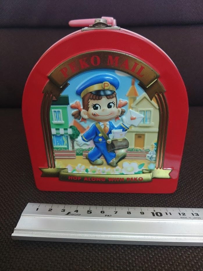 ✨超レア✨不二家FUJIYA ペコちゃん当時物ブリキ缶BOX