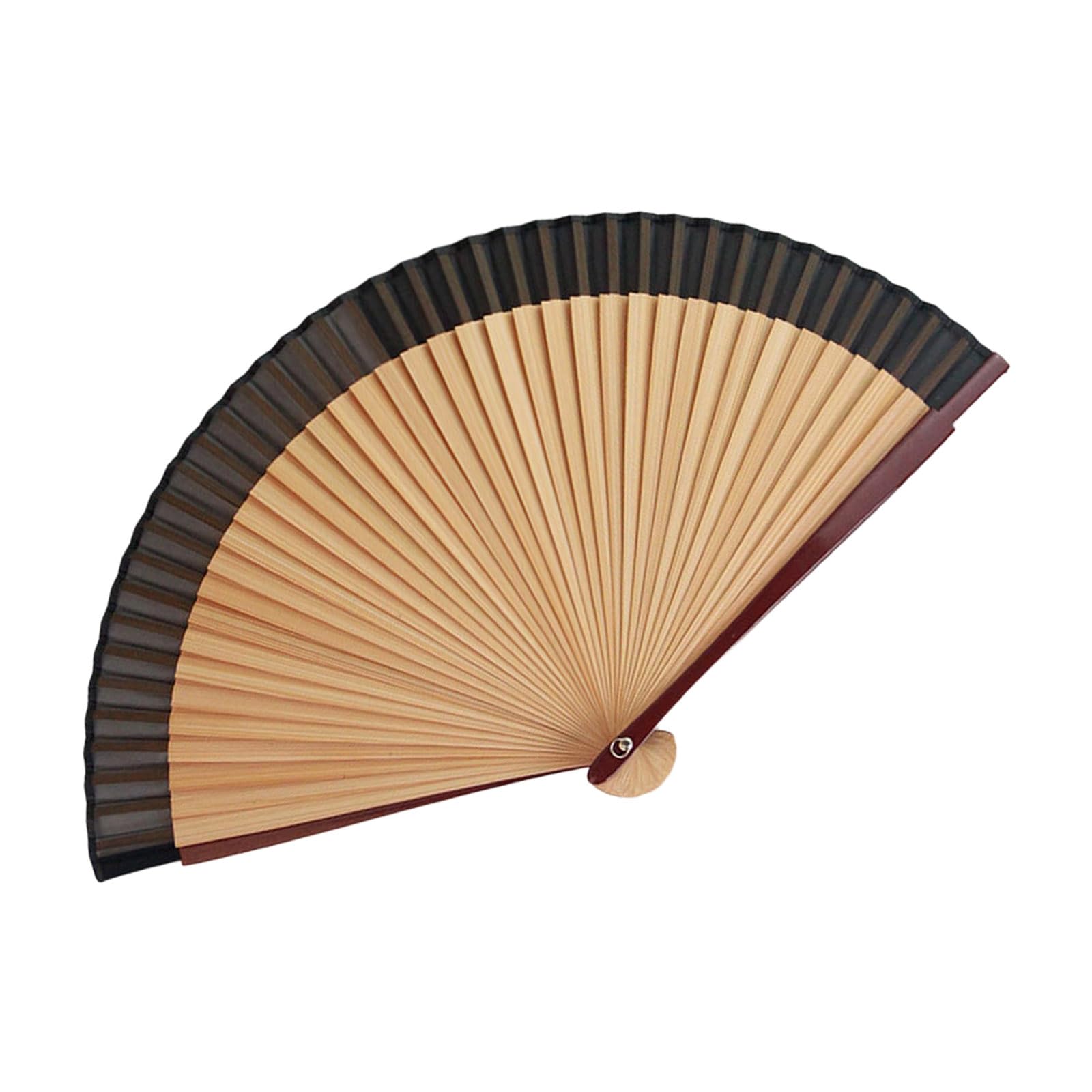 Nucelit Foldable Hand Fan with Fabric, Portable Handheld for Cooling Decoration and Photography Props Fan