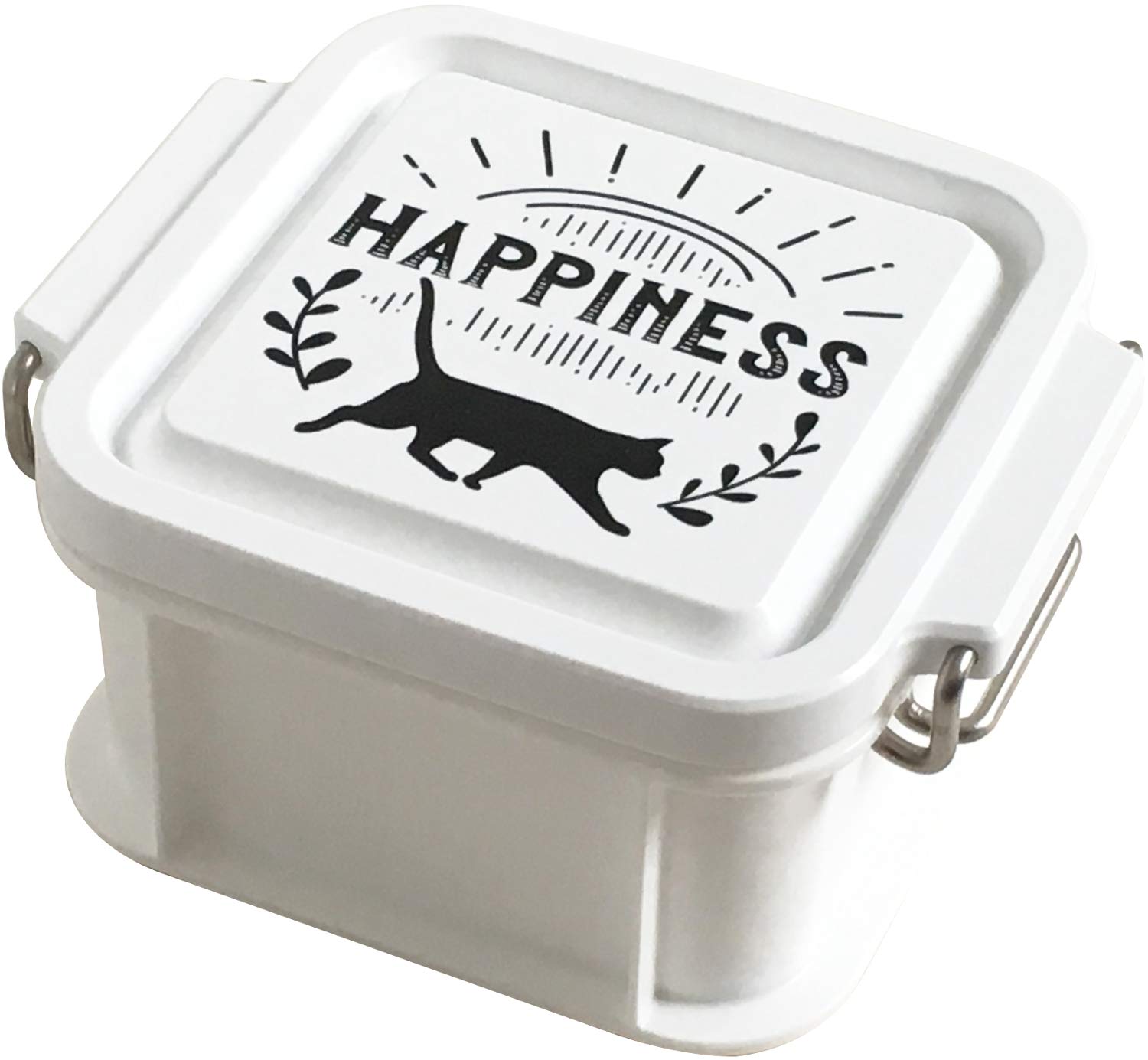 弁当箱 Amazon｜大西賢製販 弁当箱 HAPPINESS/ホワイト 300ml ランチボックス