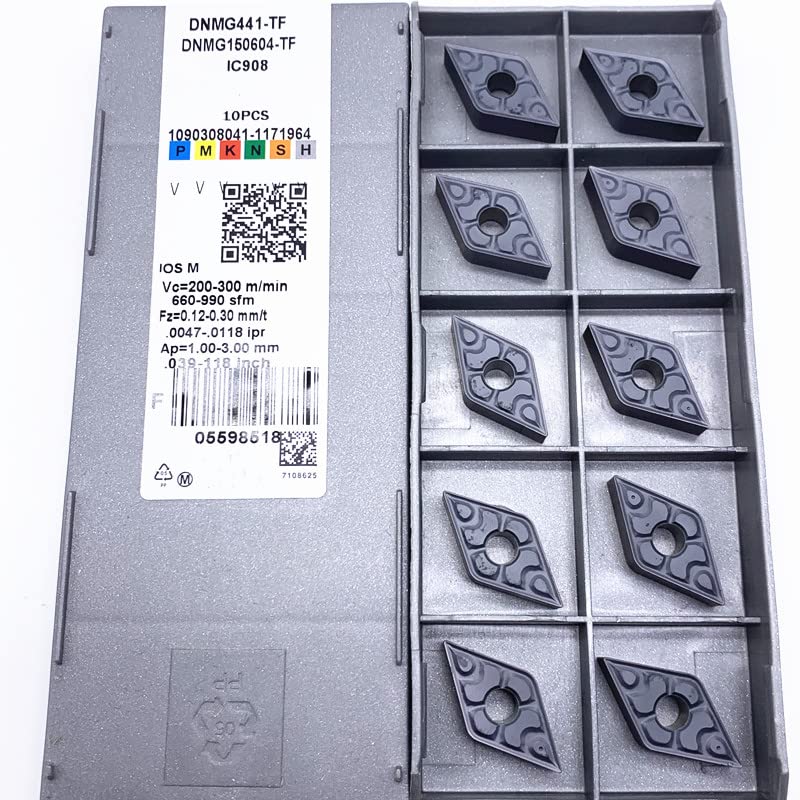 Cuchillas de carburo para torno CNC 10 piezas miniatura 6