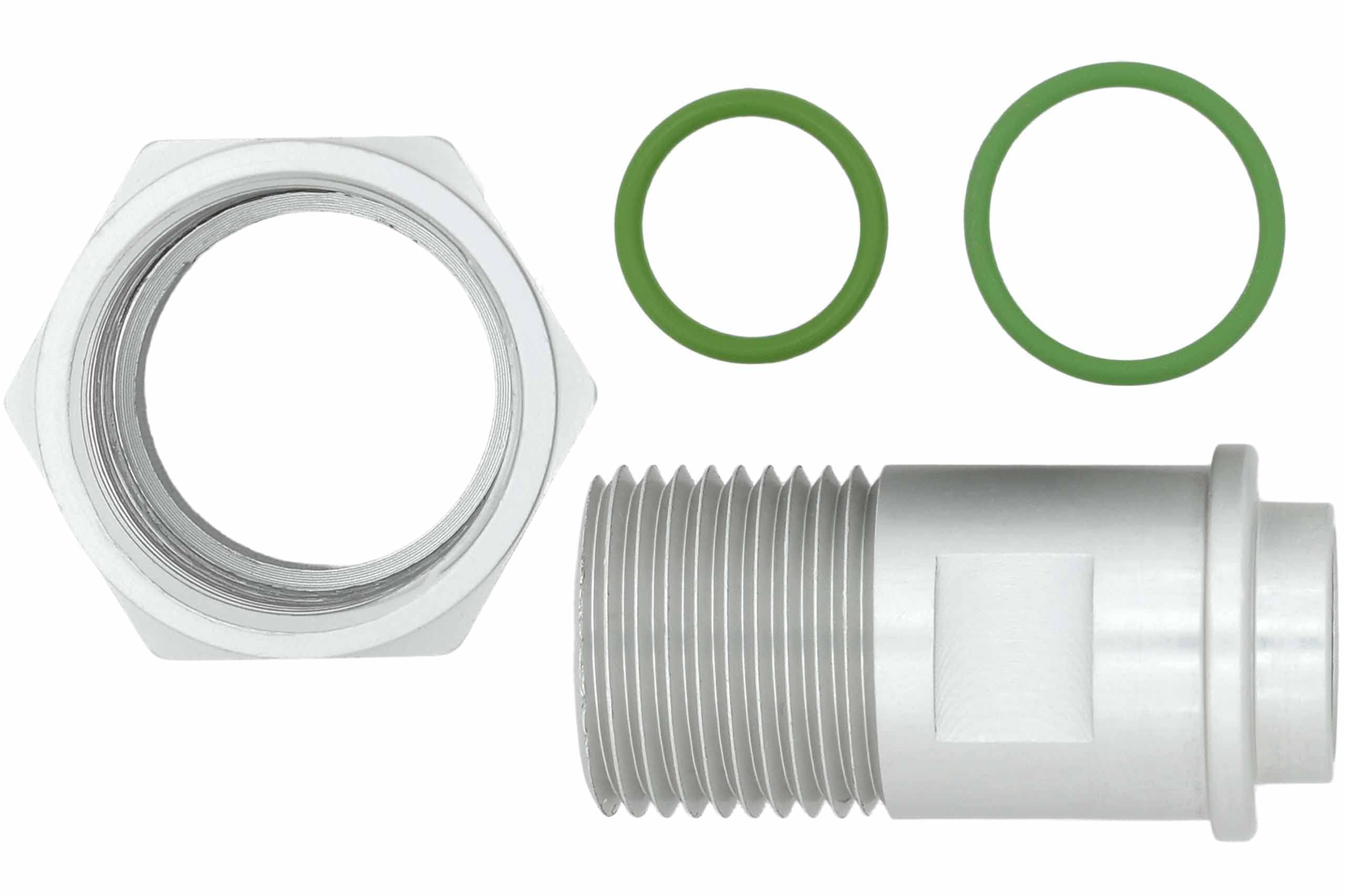 ICT Billet A/C Adapter Fitting #12 (3/4) Female to #10 (5/8) Male Drier Accumulator Universal Hose Custom Billet Aluminum Made in USA FAC12F10M
