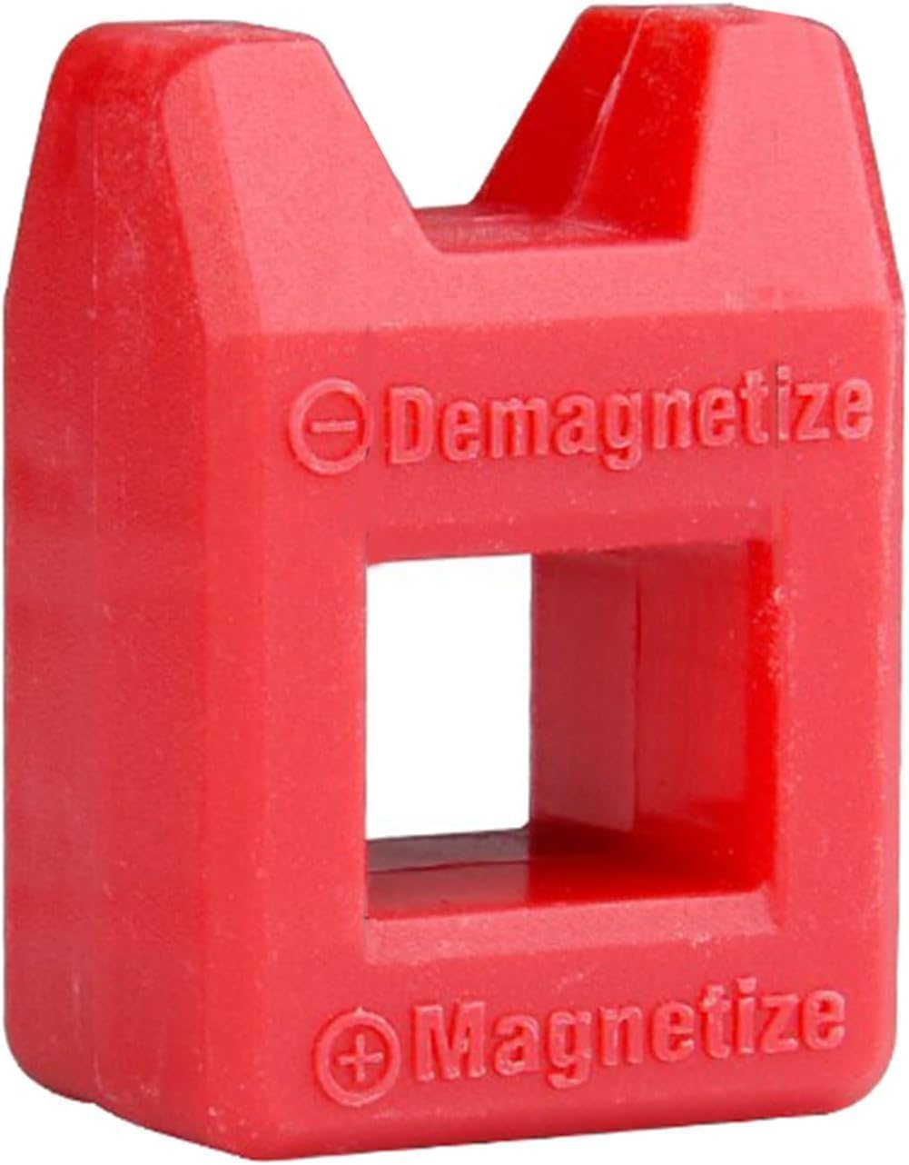 1Pc Red for Bit Magnetizer Magnetiser Demagnetiser Universal Magnetizer and Demagnetizing Tool for Screwdrivers Tips Magnetization