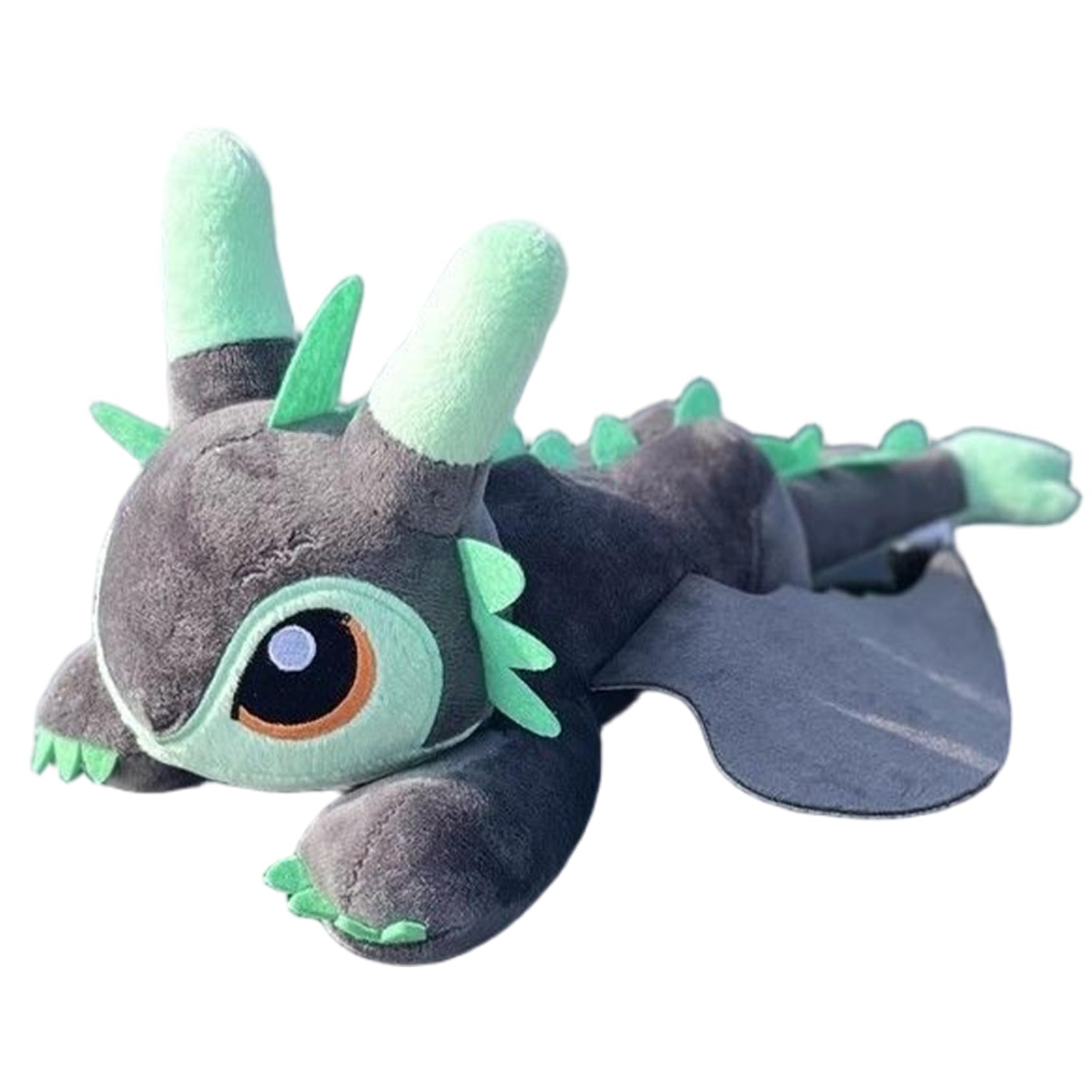 Wxyestna Dragon Car Accessories Plush Little Flying Dragon Toy with Movable Wing 13" Roof Decor