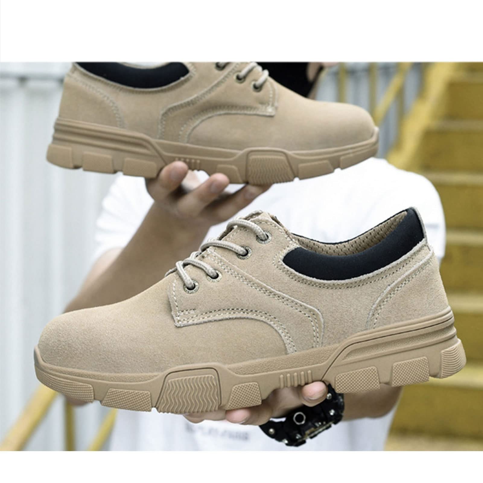 SUADEX Scarpe Antinfortunistiche Uomo Punta Acciaio - Sneakers Lavoro Traspiranti Indistruttibili - Foto 5