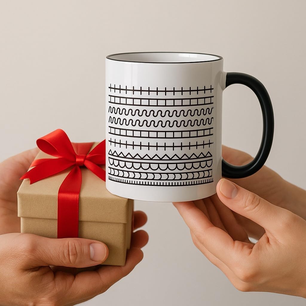 Edizzone Hidden Message Funny Mug – Gag Gift for Men Women, Funny Gifts, White Elephant Gifts for Coworkers, Friends, Office Humor