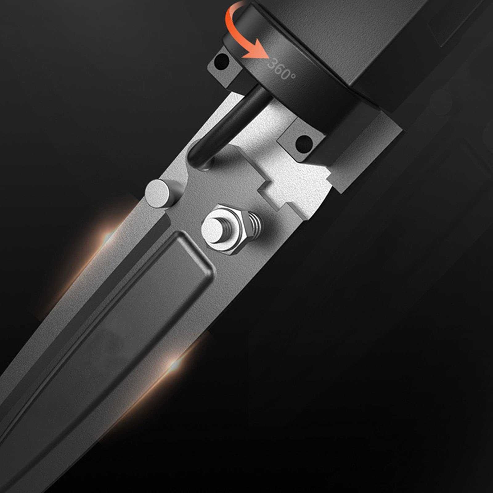 Nożyce do żywopłotu ogrodowego Narzędzia ogrodnicze, lekkie nożyce ogrodowe 360 ° do cięcia wyższych żywopłotów Ergonomiczne aluminiowe uchwyty Narzędzia ręczne ogrodnicze