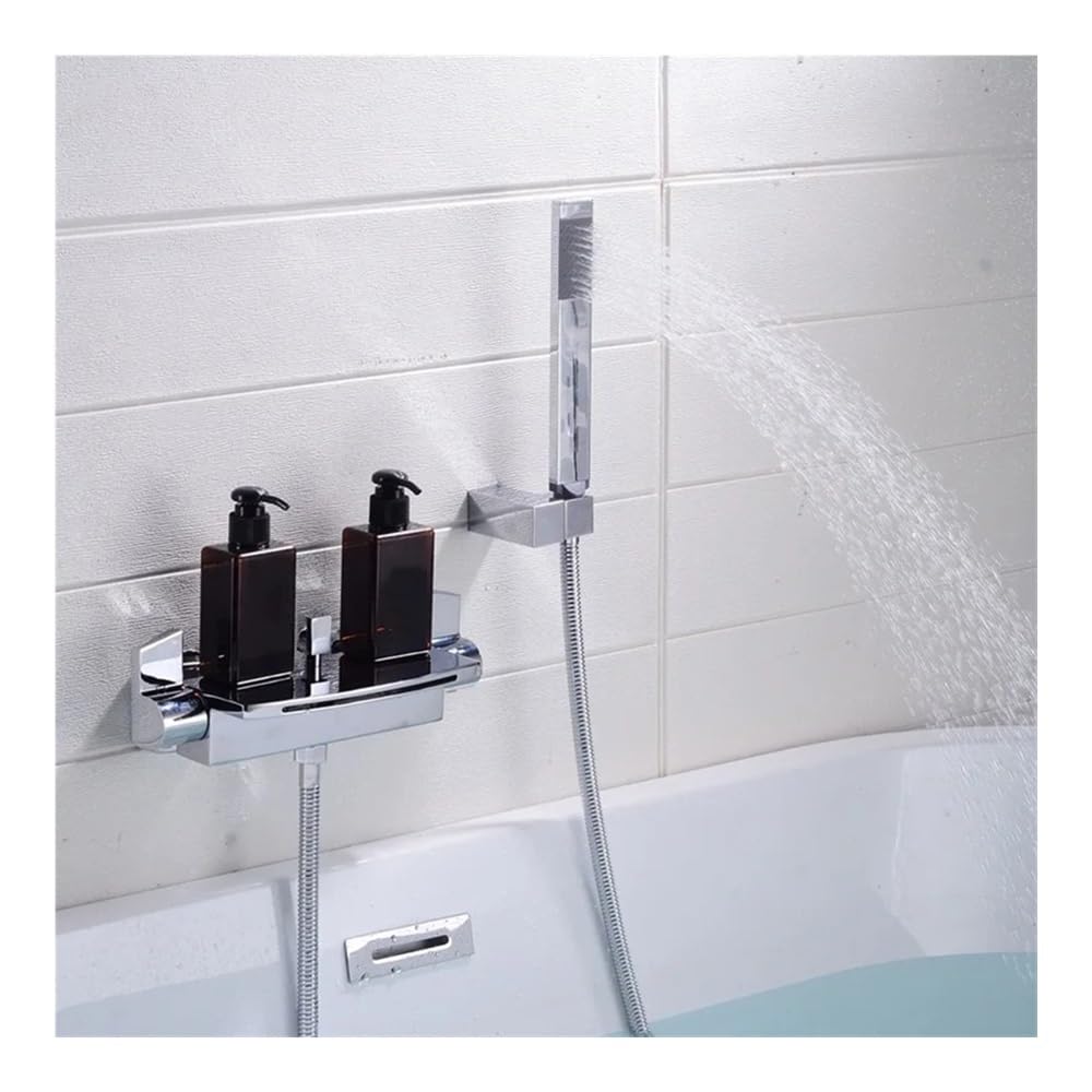 Blyqxs Chrome Bathtub Faucets Bath Shower Set For Bathroom Xt411