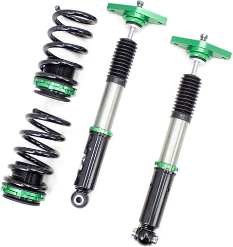 Miniatura 4 de Rev9 R9-HS2-067 Hyper-Street II - Kit de bajada de suspensión de bobina, amortiguador de monotubo con ajuste de rebote de 32 clic, longitud completa