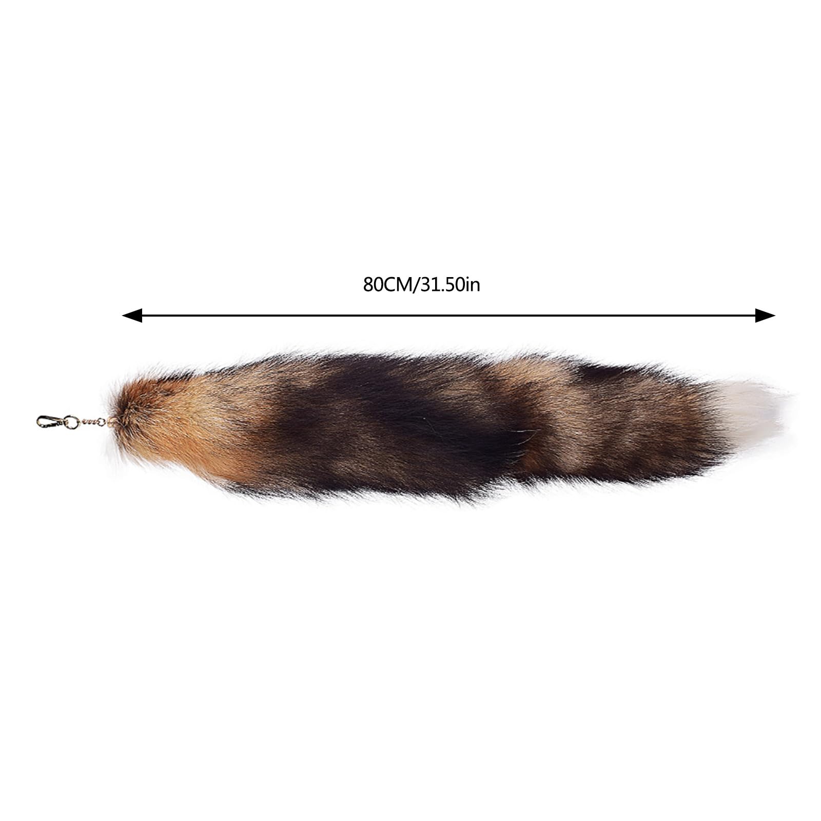 Llavero de cola de animal, colgante de cola de peluche, llavero, colgante, cartera, bolso para bolso, mochilas, llavero simple