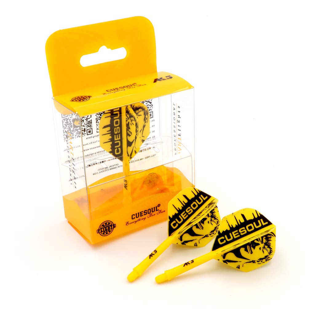 CUESOUL Rost Cañas integradas de Dardos y Plumas de Dardos de Forma estándar, Juego de 3 Piezas — view 11