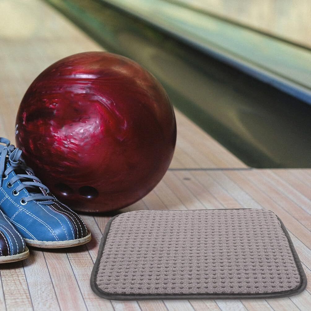 Toddmomy Bowling Ball Towel 3 Pack Material Fast Cleaning Drying Portable Reusable Professional Bowling Ball for Games