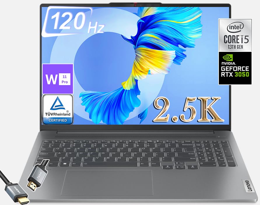Amazon.com: Lenovo IdeaPad Pro 5i 16″ WQXGA Slim Laptop, 13th Gen 