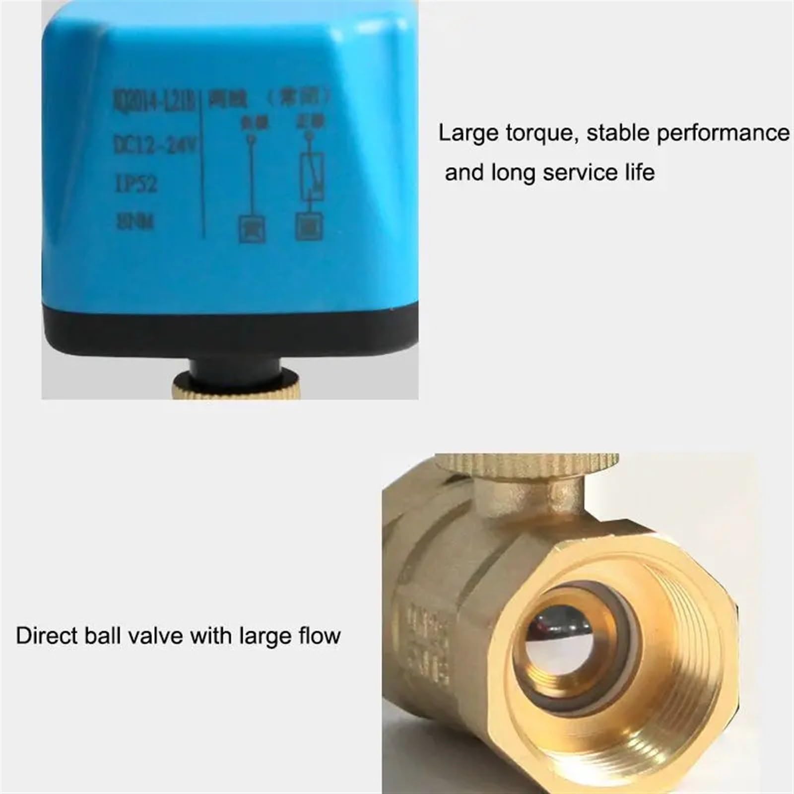 Interruptor de válvula de bola motorizada, sincronización AC220V, controlador de válvula automática de agua, funciona con el hogar(Only Switch 1PCS)