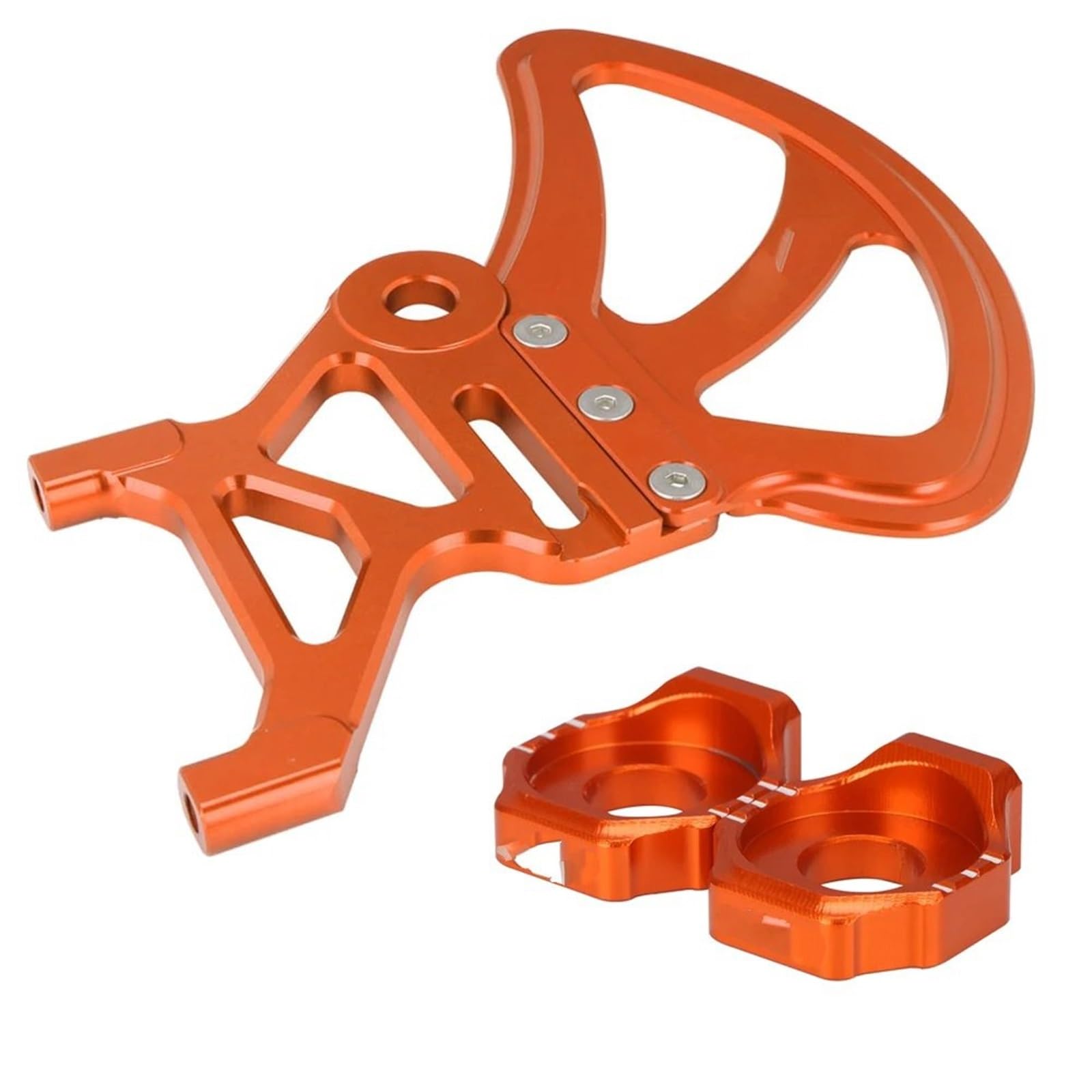 Osłona ochronna hamulca tarczowego Pasuje do Surron XS Segway X160 X260 TALARIA MX3 MX4 Tylny regulator łańcucha Blok osi Osłona tarczy hamulcowej(Set Orange)