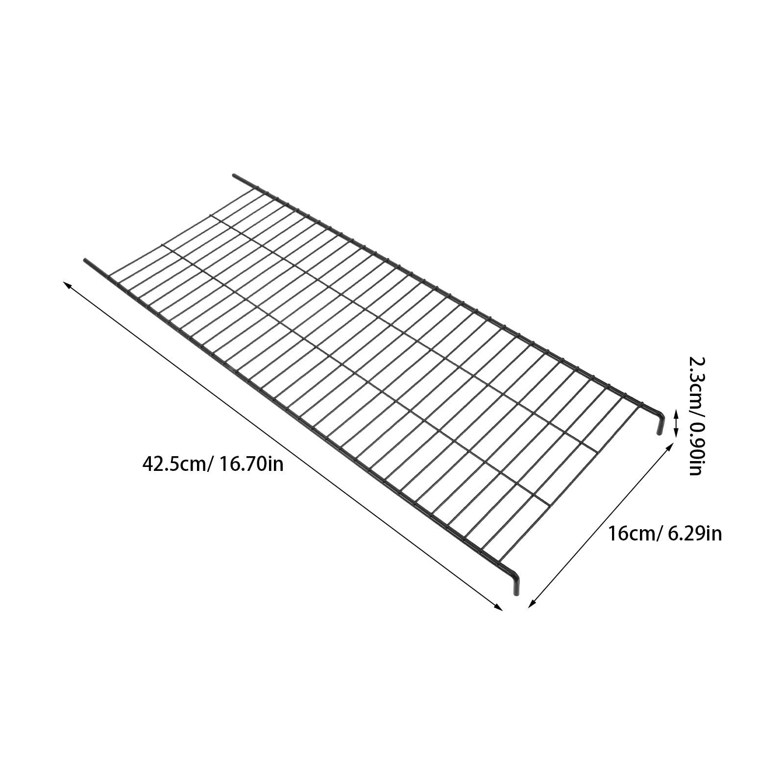 Escalera para Gatos de Hierro Negro 2piezas Diseño Flexible para Jaulas Interiores y Parques de Juegos para Gatitos
