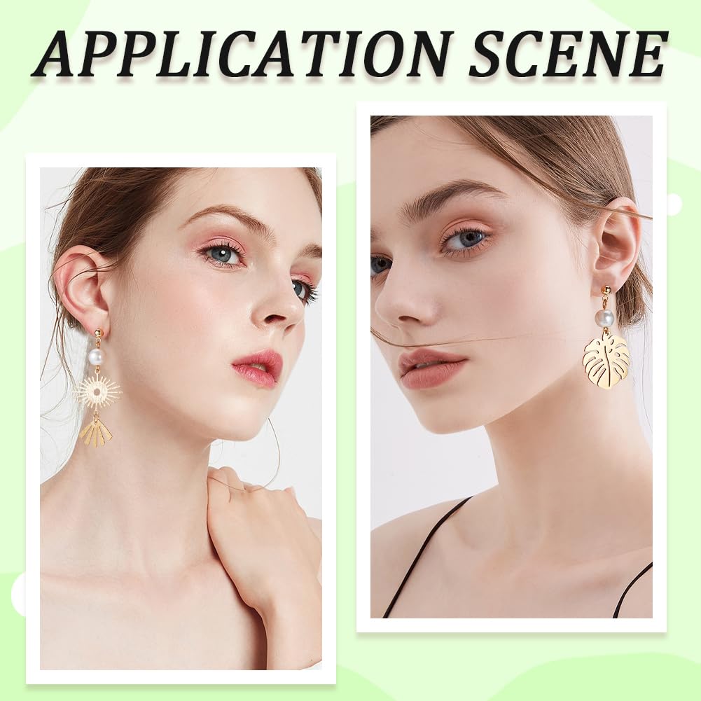 Lot De 18 Boucles D'oreilles à Tige En Hypoallergénique Cœur HELIX