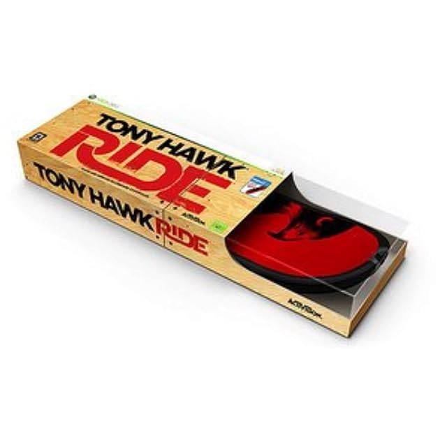 Xbox 360 Tony Hawk Ride Skateboard Bundle Limited Edition Red