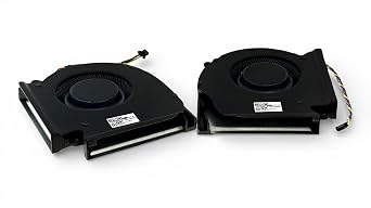 CPU + GPU cooling fans for ASUS (5V 0.5A) ROG NS85C59-20G04, DFS5K221153715, NS85C59-20G05, NS85C59-21J10, DFS5K223052835, 13NR0510P0 1011, 13NR0510P01021, 13NR0510P02011, 13NR0510P02021