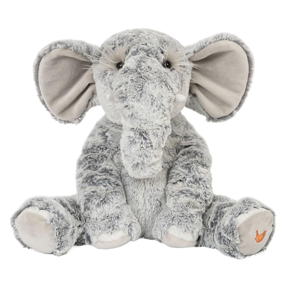 Wrendale Designs - ''Winnie' elephant plush character, Grey, Medium