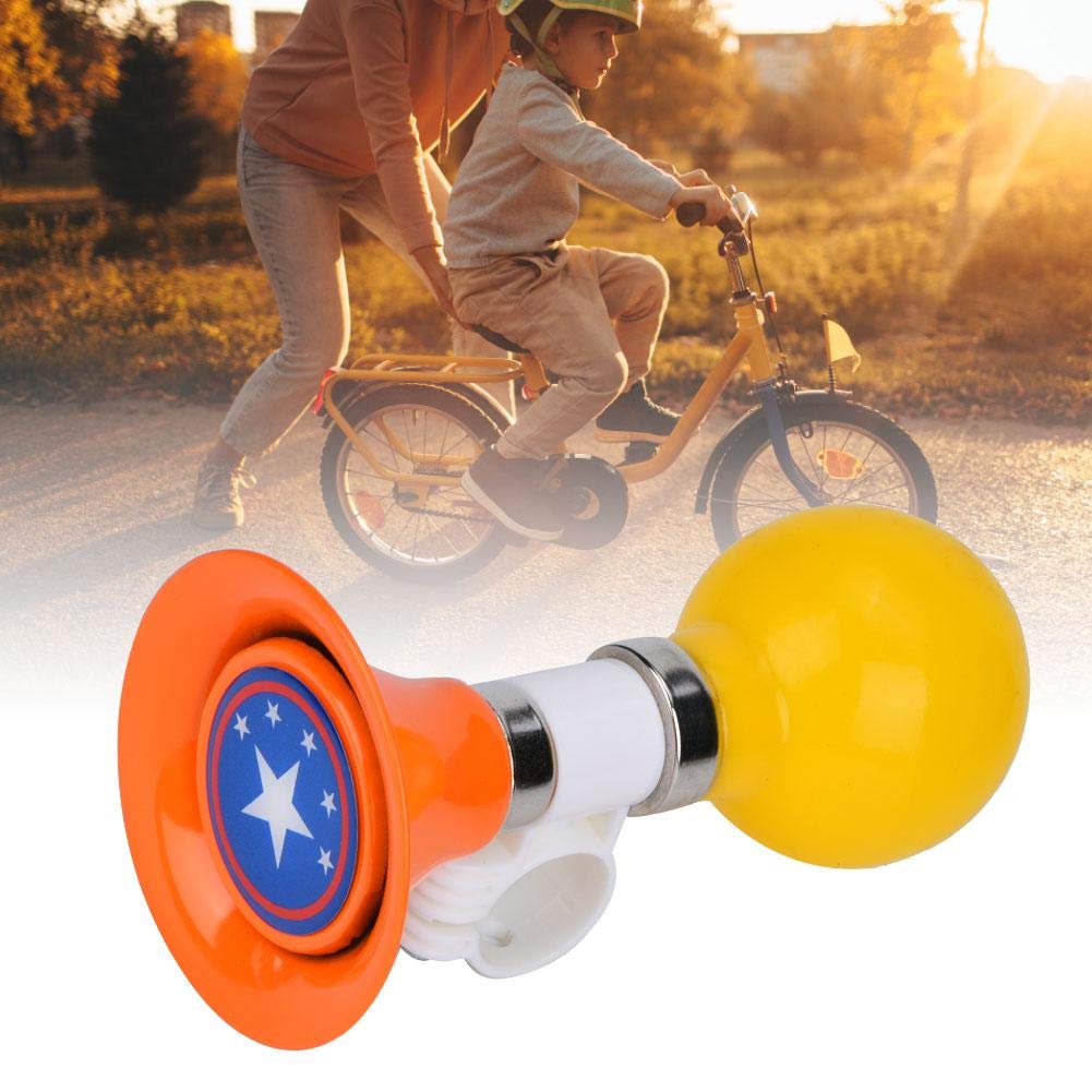 Clacson Bicicletta Bambini, Metallo Gomma, Campanella di Avvertimento per Ragazzi Ragazze