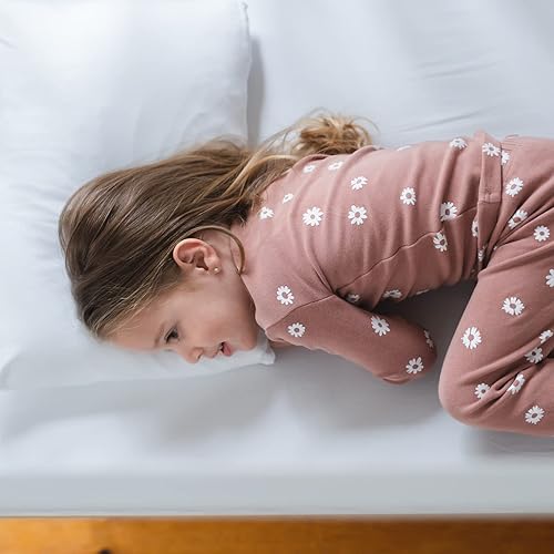 Miniatura 10 de Pobibaby - Paquete de 2 fundas de almohada de alta calidad para niños pequeños - Tejido de jersey ultrasuave - Almohada para cuna, almohada para