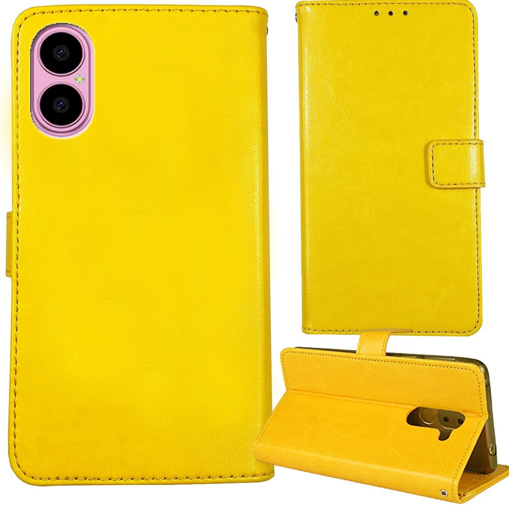 Tnviud OMIX O1 Neo 6,78 inç için Flip Premium Retro Deri Kılıf