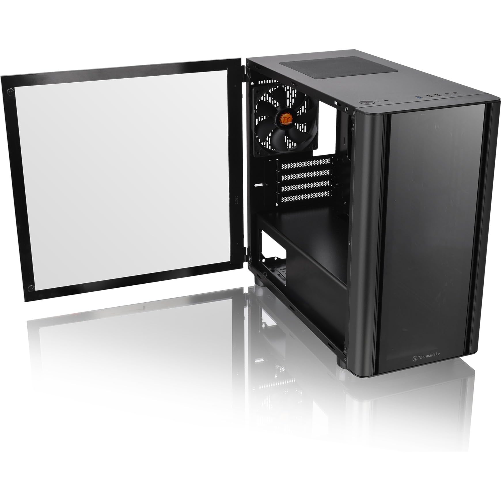 Thermaltake V150 Tempered Glass Micro Chassis | Obudowa PC | Micro ATX | Czarny