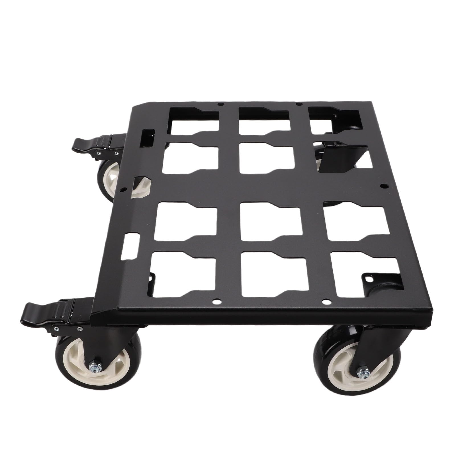 Cocoarm Carro para Caja de Herramientas, Carro con Base Rodante de Acero Engrosado con Ruedas de Bloqueo, Capacidad de 400 LB, Instalación sin Perforación, para Almacenamiento Modular de