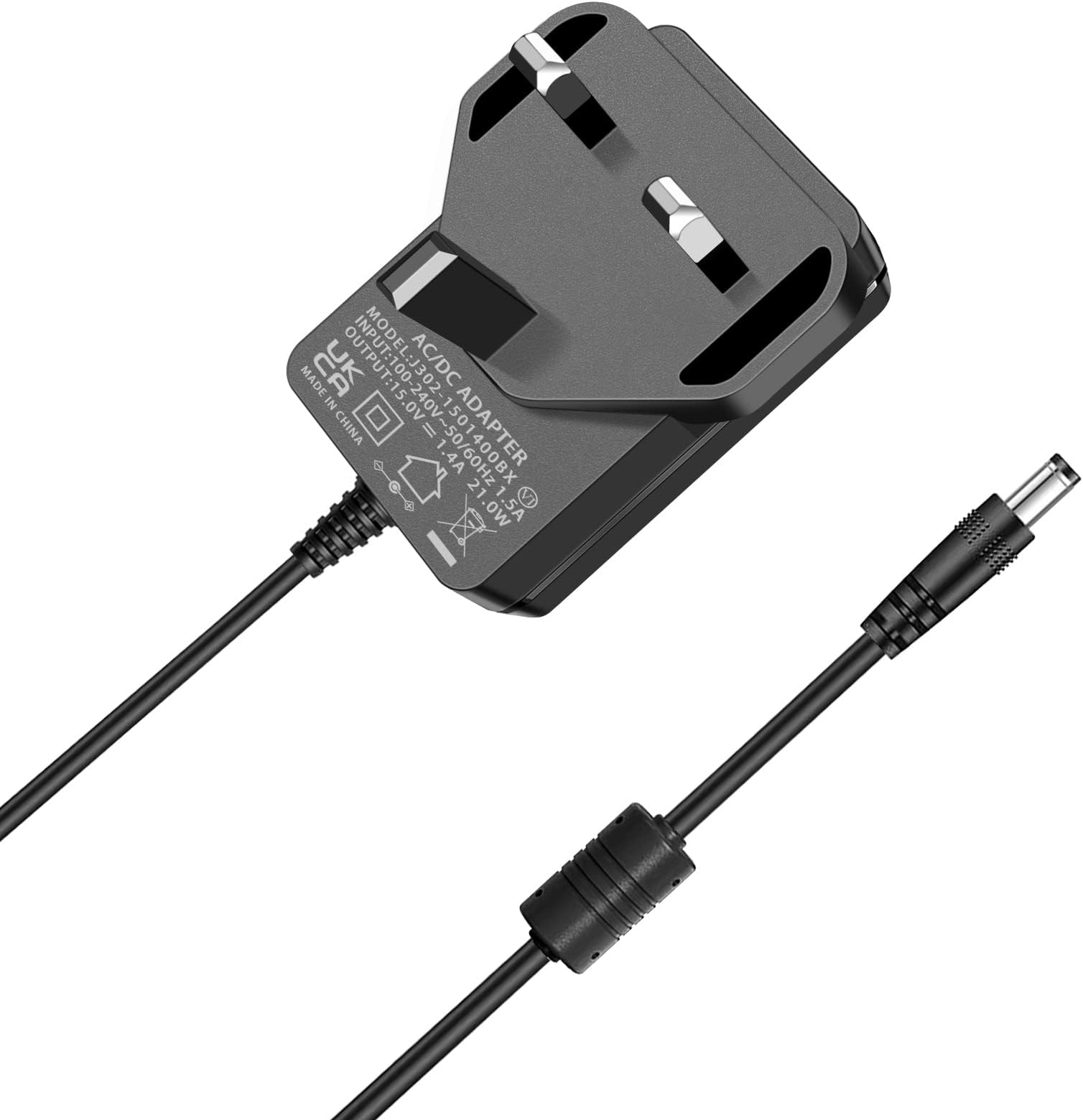 21W Power Adapter, 15V 1.4A Charger Adapter Replacement for Echo (1st