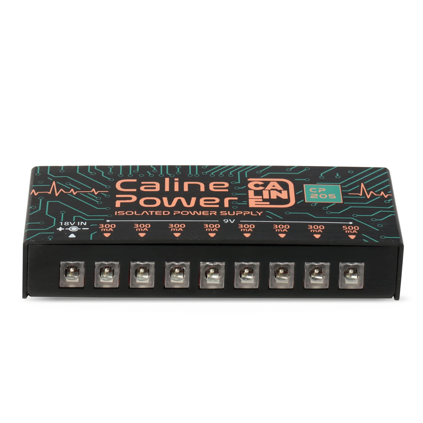 Amazon.co.jp: Caline CP-205 ギター電源 8 Truly Isolated DC出力 9V