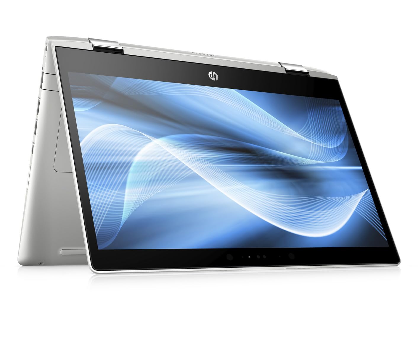 HP ProBook x360 440 G1 2 en 1, portátil con Pantalla táctil FHD de 14 Pulgadas, Intel Core i3-8130U, 8 GB de RAM, SSD de 256 GB, Teclado QWERTY, Windows 11 Pro (reacondicionado)