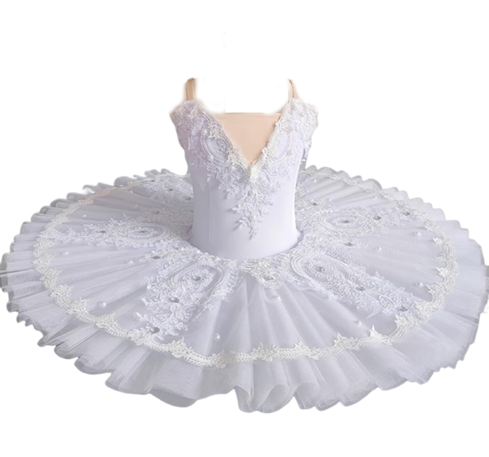 Dziewczęca Profesjonalna Sukienka Baletowa Tutu Swan Lake Ballerina Kostiumy Sceniczne Taniec Baletowy Trykot Tutu Sukienka Codzienne Ubrania Treningowe
