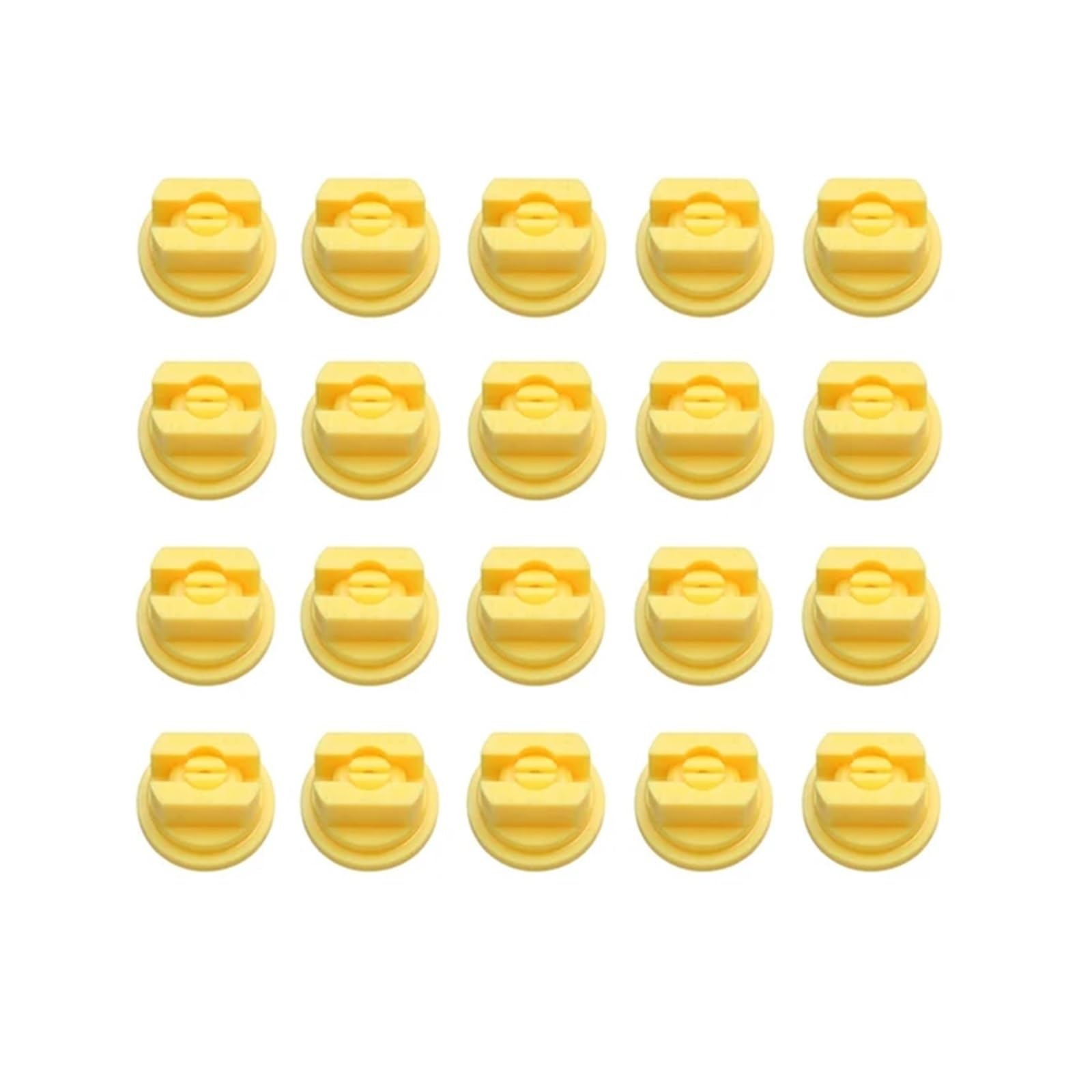 Jkgvnct Vp110-02 Yellow 20Pcs Fan Sprayer Nozzles For Agriculture Drone Spraying System Accessories(Vp110-02 Yellow)