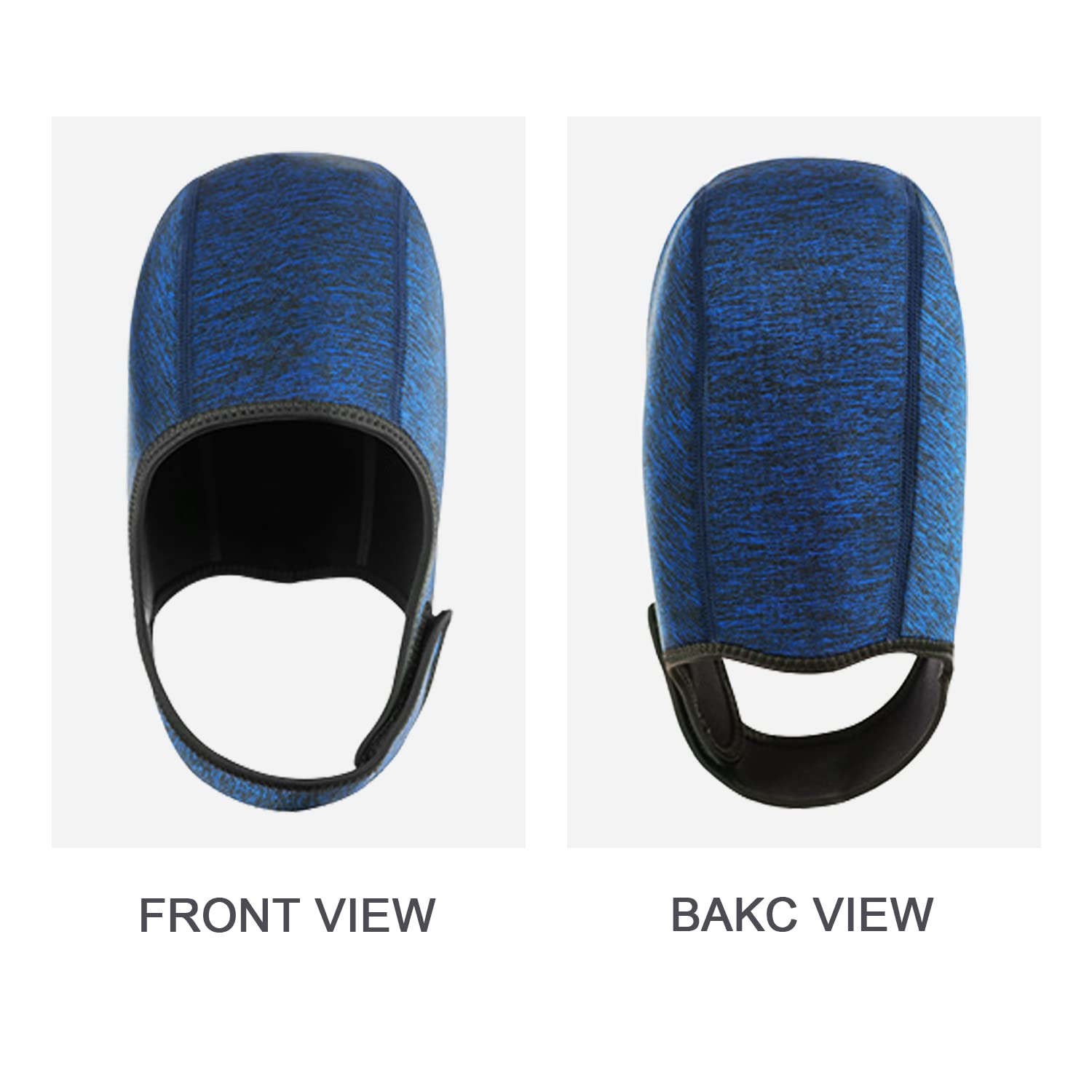 Erato Gorro de Buceo de Neopreno de 2 mm, Capucha de Buceo Unisex con ventilación de Flujo para Eliminar el Aire Atrapado