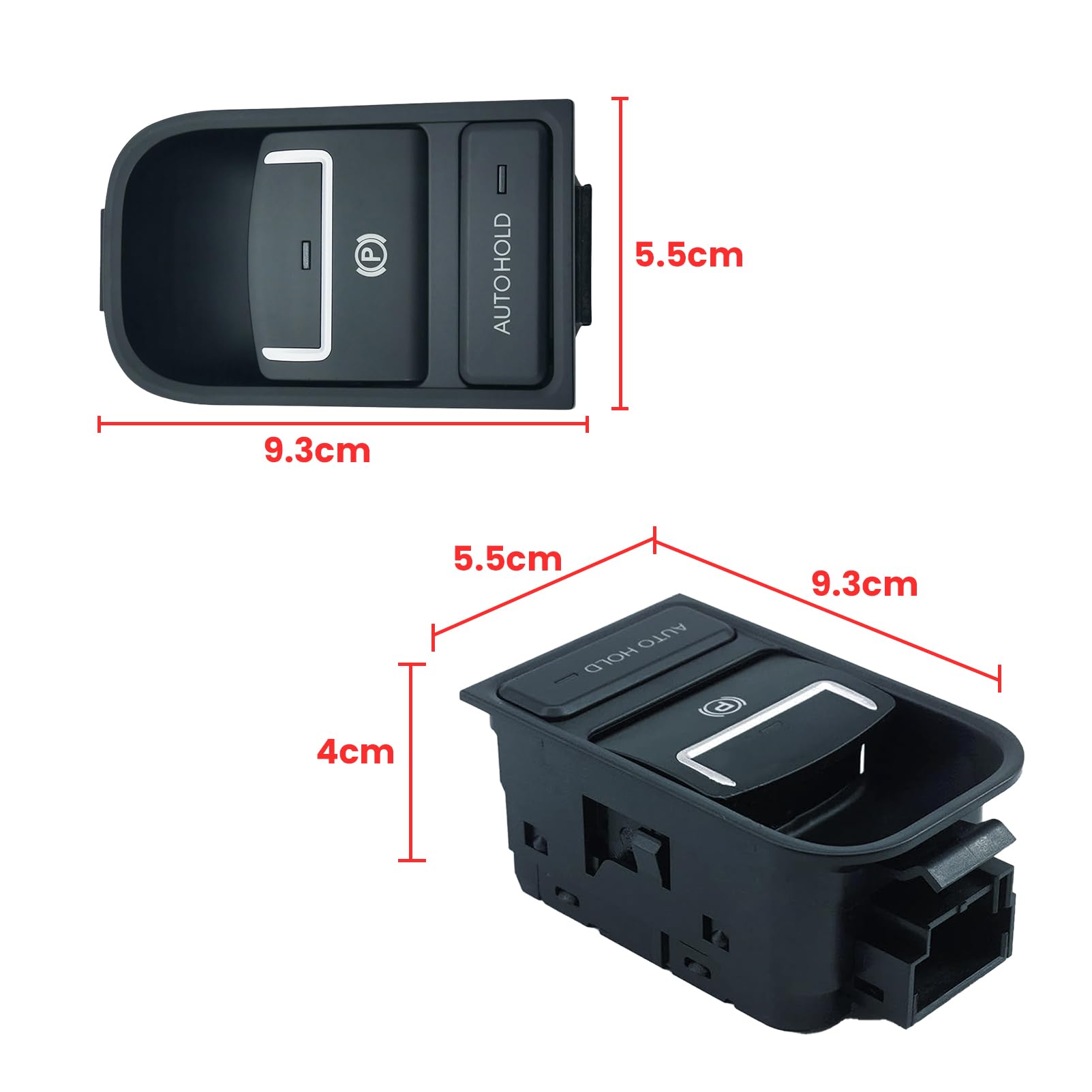 EPB Freno Mano Elettrico Per Sharan Tiguan Alhambra Interruttore Freno Pulsante Freno Di Stazionamento 5N0927225A 5N0927225 16 Pin