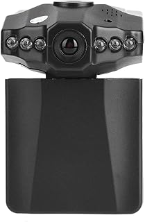 gravador de vídeo dvr para carro, 6 leds de luz tela tft lcd de 2,5 polegadas ângulo de visão amplo de 120 graus captura câmera dvr para carro para loja de autopeças para carro para diy