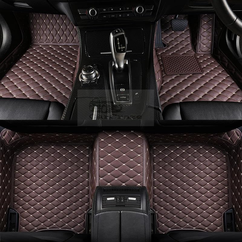 Image of 7D Car Foot Mat for Renault Duster Iconic 2026 | Coffee