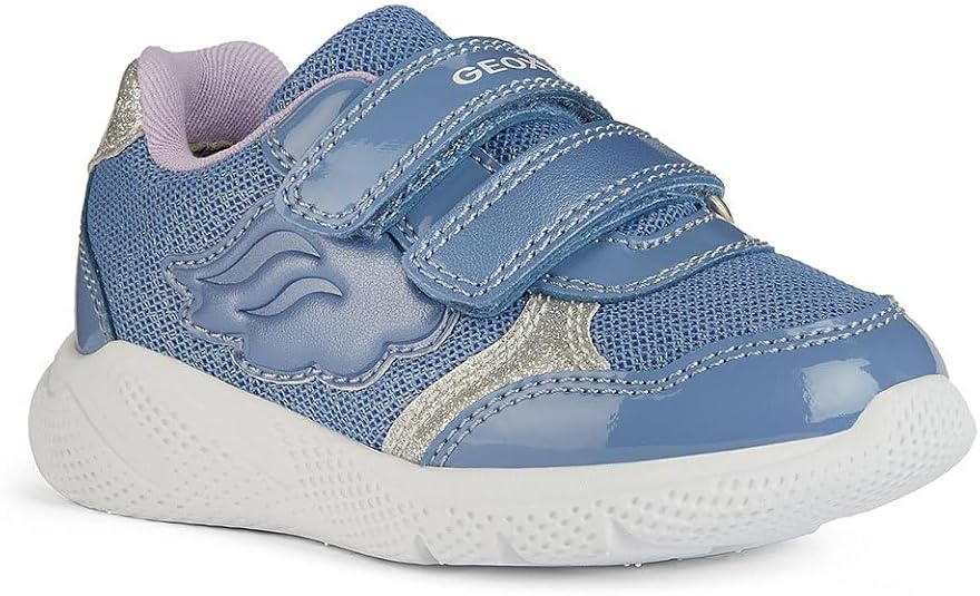 Geox B Sprintye Scarpe Da Ginnastica Bambina - Sneakers Sportive In Sintetico, Taglie 0-24 Mesi - Foto 3